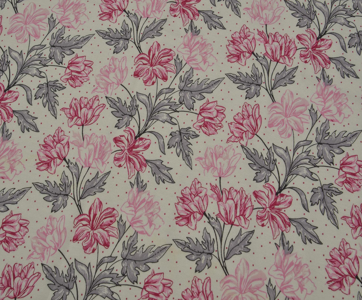 İKİ İPLİK ŞARDONLU KUMAŞ - PEMBE