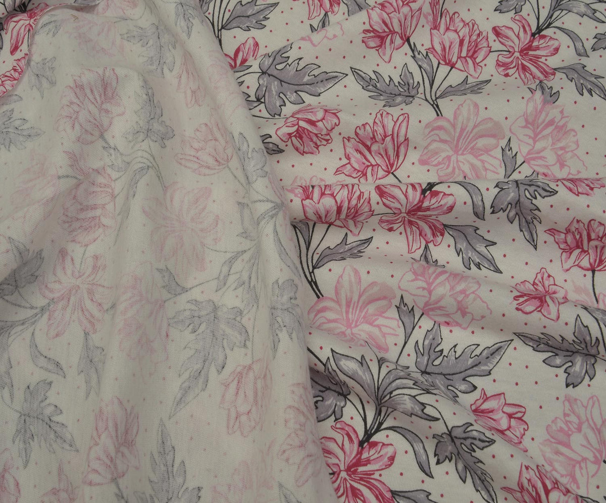 İKİ İPLİK ŞARDONSUZ KUMAŞ - PEMBE