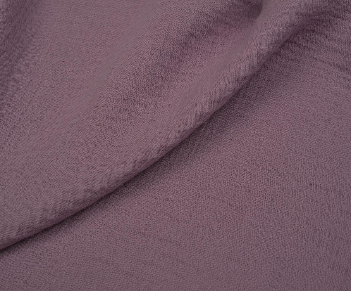 4-LAYER MUSLIN FABRIC - LILAC