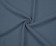 4-LAYER MUSLIN FABRIC - INDIGO