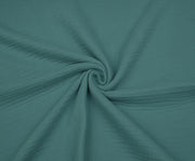 4-LAYER MUSLIN FABRIC - CYAN
