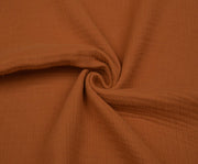 4-LAYER MUSLIN FABRIC - BRICK