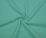 4-LAYER MUSLIN FABRIC - AQUA GREEN