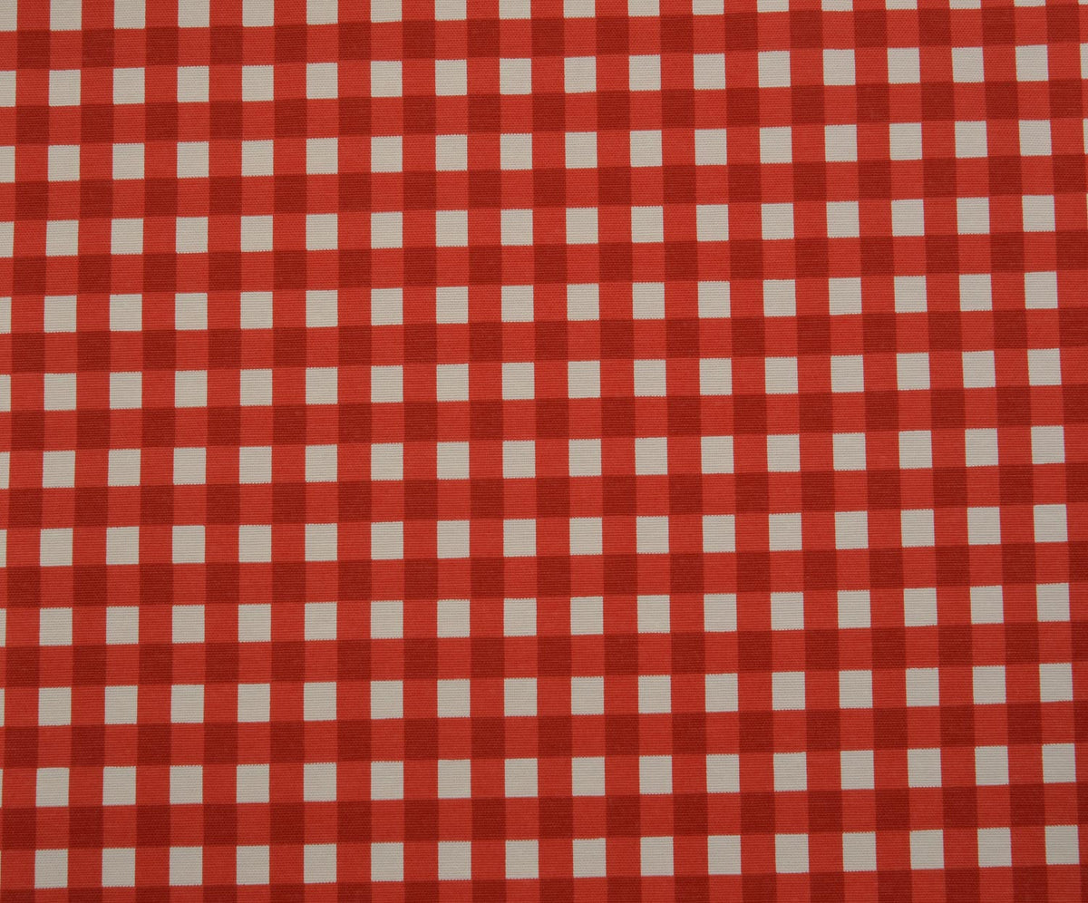 DUCK LINEN FABRIC - RED
