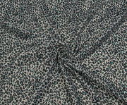 LEOPARD PRINT LINING FABRIC - GREEN