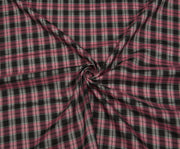 PLAID PATTERNED LINING FABRIC - PINK