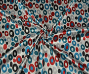 PATTERNED SATIN FABRIC - HARMONY
